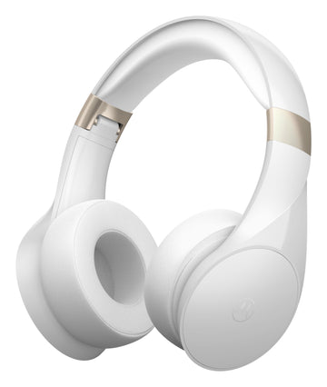 Motorola MOTO XT500+, Stylish Wireless Over-Ear Headphones with Passive Noise Isolation and Powerful Bass